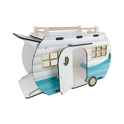 ÇG95 Ahşap Karavan Turkuaz -Okutan