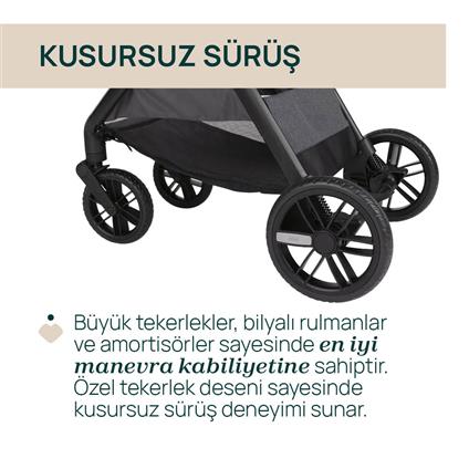 Chicco Bellagio Bebek Arabası Black Satin