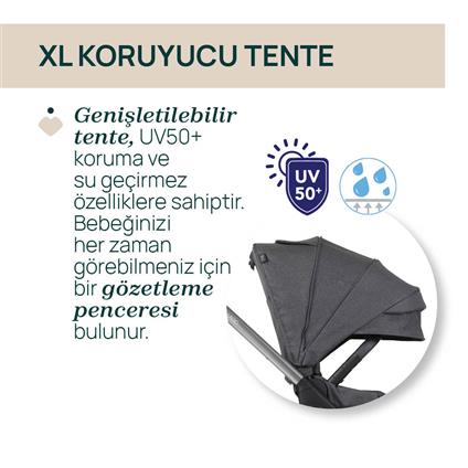 Chicco Bellagio Bebek Arabası Black Satin