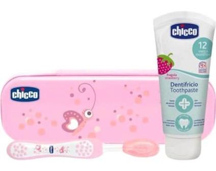 Chicco Diş Fırça Seti 6-36 Ay Pembe