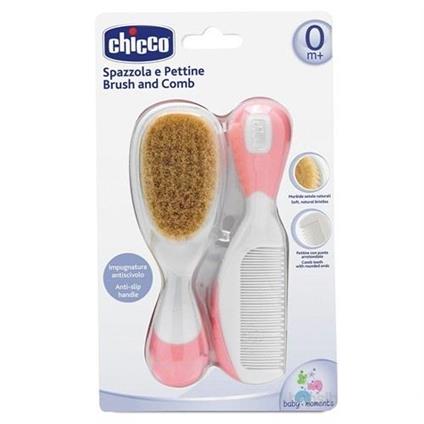 Chicco Fırça Ve Tarak Seti 0 Ay+ Pembe