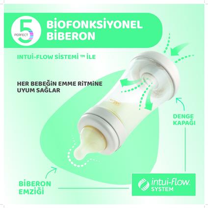Chicco Perfect 5 Antikolik Biberon PP 240 Ml Boy