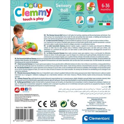 17689 Soft Clemmy - Yumuşak Blok Duyusal Top 5 Parça 6-36 Ay