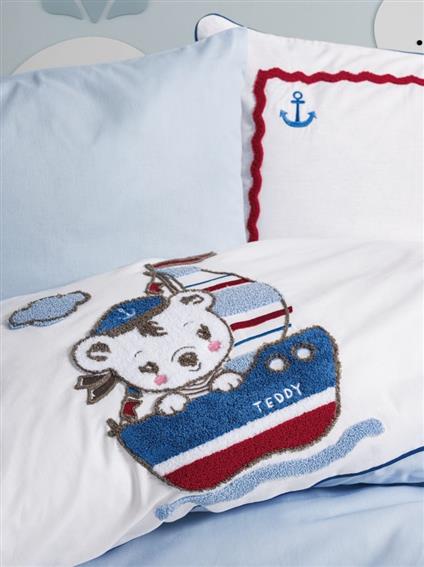 Cotton Box Punch Nakışlı Bebek Nevresim Takımı Miniyo