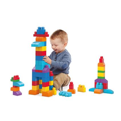 Cyp67 Mega Bloks® 60 Parçalı Blok Torbaları 2 Asorti - Mavi - Pembe +1 Yaş