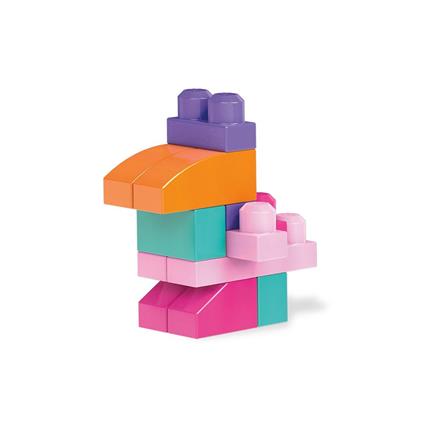 Cyp67 Mega Bloks® 60 Parçalı Blok Torbaları 2 Asorti - Mavi - Pembe +1 Yaş