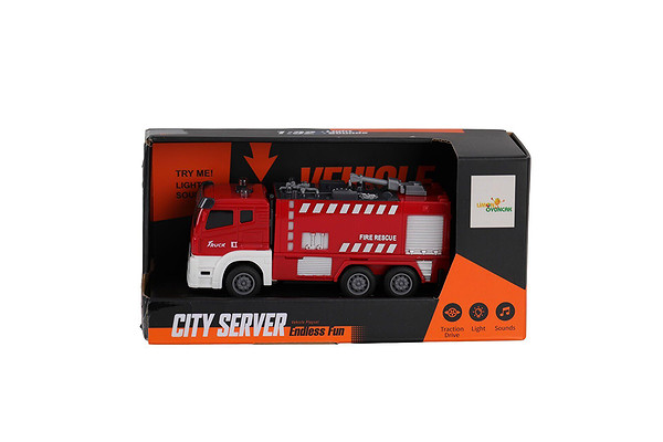 D-002 Pilli Işıklı İtfaiye Aracı