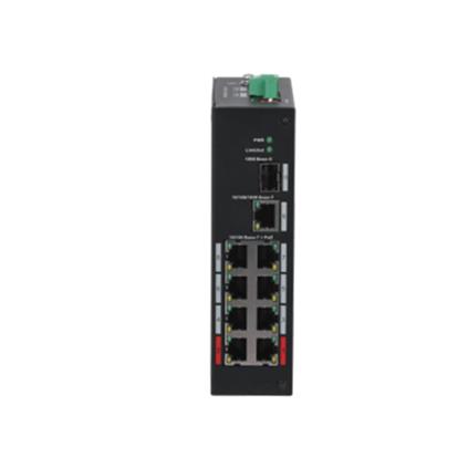 Dahua Pfs3110-8ET-96-V2 8 Port 10/100 + 1Xgb RJ45/Sfp 96W Poe Endustrıyel Swıtch