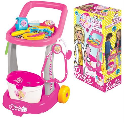 01987 Barbie Doktor Servis Arabası