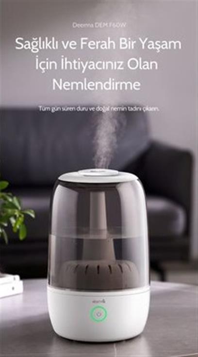 Deerma F60W Dijital Üstten Dolum Ultrasonik Soğuk Hava Nemlendirici