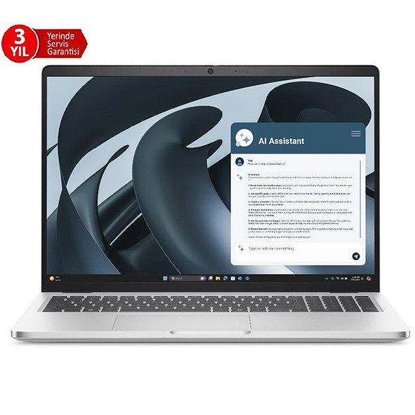 Dell NB Pro Plus 16 Ultra7 265U 16GB 1TB Ssd Dos PB16250-U7265U165_U (3 Yıl Yerinde Garanti)