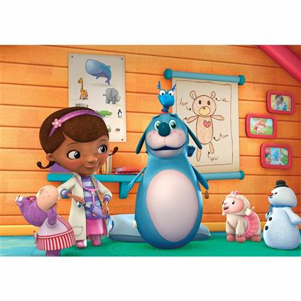Doc709 Doc Mcstuffins 50 Parça Puzzle -KS Puzzle