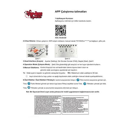 Dsx-41 Kumandalı 2.4G Şarjlı Kameralı Katlanabilir Drone -Vardem Oyuncak