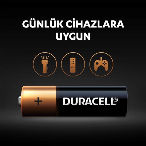 Duracell 4'Lü AA Kalem Pil