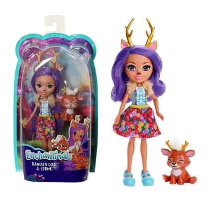 Dvh87 Enchantimals Ana Karekter Bebekler / +4 Yaş