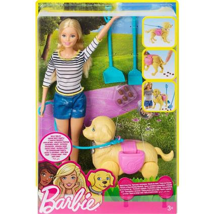 Dwj68 Barbie Ve Köpeği Tuvalet Eğitiminde