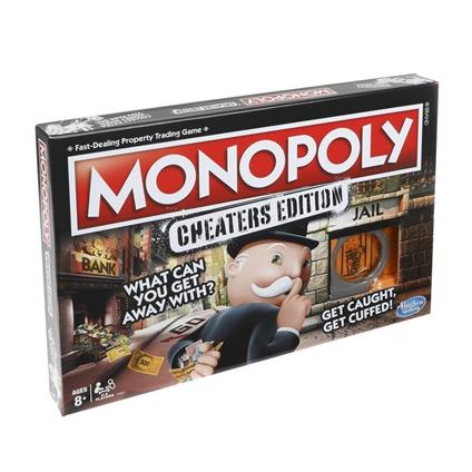 E1871 Hasbro Gaming - Monopoly Cheaters Edition +8 Yaş