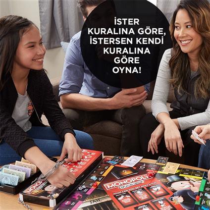 E1871 Hasbro Gaming - Monopoly Cheaters Edition +8 Yaş