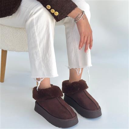 Edali Kahverengi Süet Bot