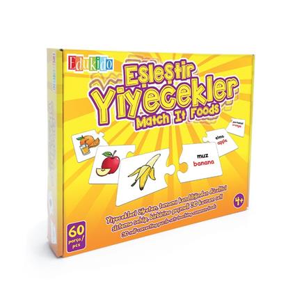 Edu-1002 Eşleştir Yiyecekler -Chiva