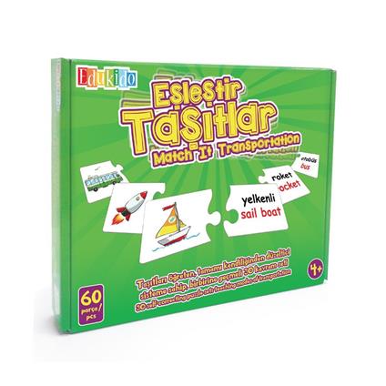 Edu-1010 Eşleştir Taşıtlar -Chiva