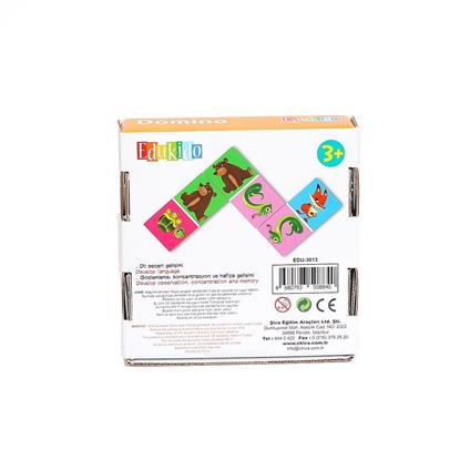 Edu-3013 Hayvanlar Domino -Chiva