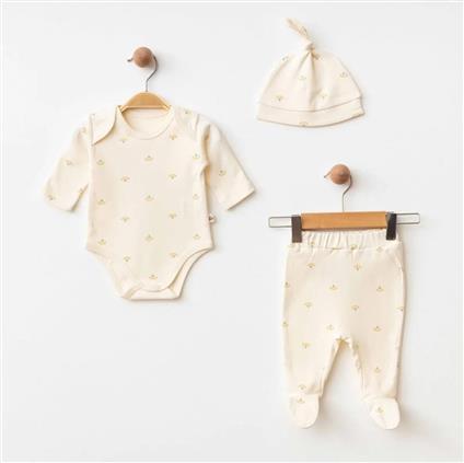Eslenza Baby 3'Lü Zıbın Takım 0038 Bej