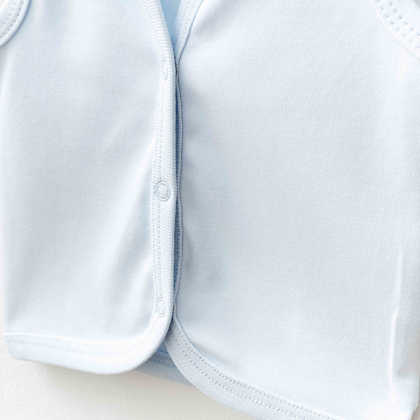 Eslenza Oganik Yelek 2088 Mavi