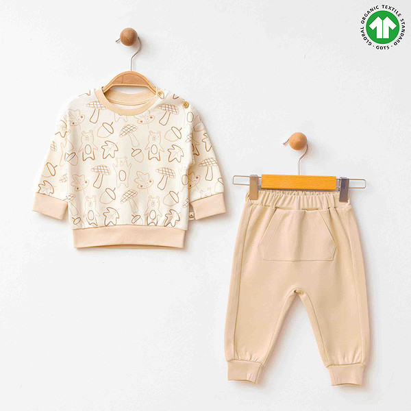 Eslenza Organik 2Li Takım 2234 Bej