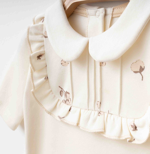 Eslenza Şapkalı Tulum 2240 Krem