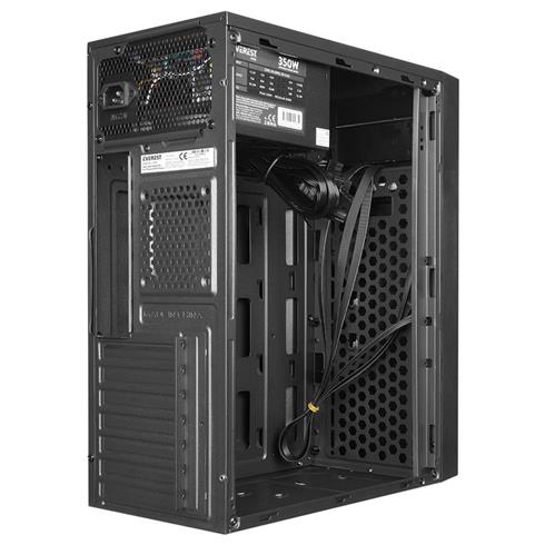 Everest K310 Peak 350W Smd Psu 2*Usb2.0+HD Audio Mid-Tower Kompakt Tasarım Atx PC Kasası