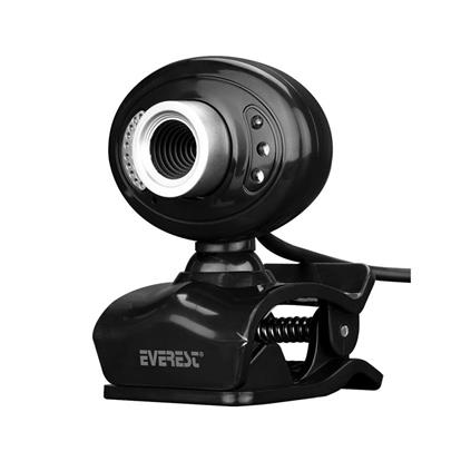 Everest SC-826 Pıxels 0.3Mega 640*480 Usb Mikrofonlu Görüş Ledli Webcam PC Kamera