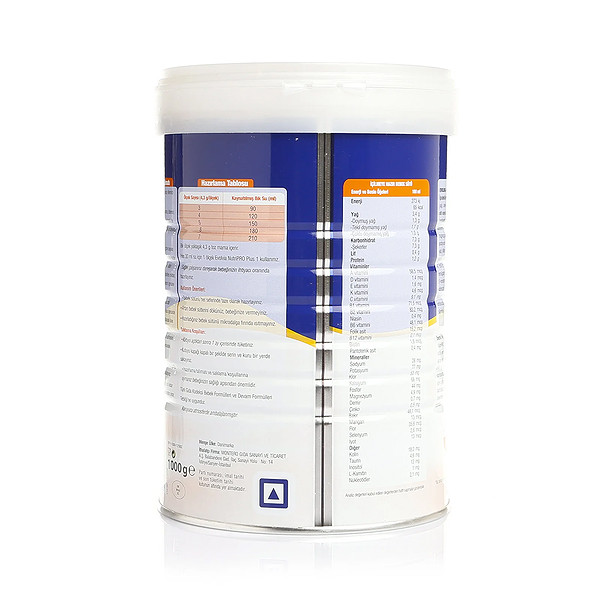 Evolvia Nutripro Plus Bebek Sütü 1 800 Gr