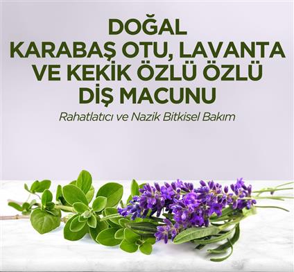 Eyüp Sabri Tuncer Doğal Diş Macunu 90 Gr Karabaş Otu & Lavanta Ve Kekik Özlü