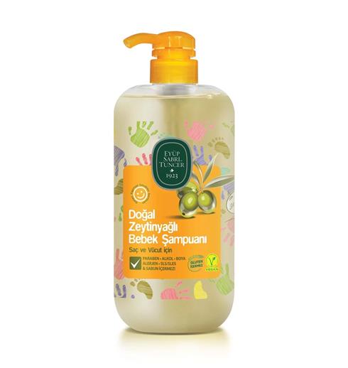 Eyüp Sabri Tuncer Doğal Zeytinyağlı Bebek Şampuanı 600 Ml