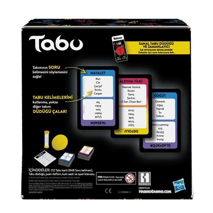 F5254 Hasbro Gaming - Tabu +13 Yaş