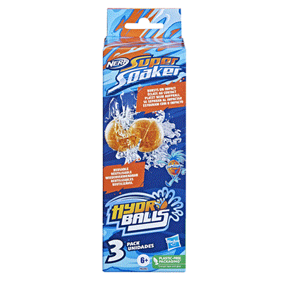 F6392 Nerf Super Soaker Hydro Balls 3Lü +6 Yaş