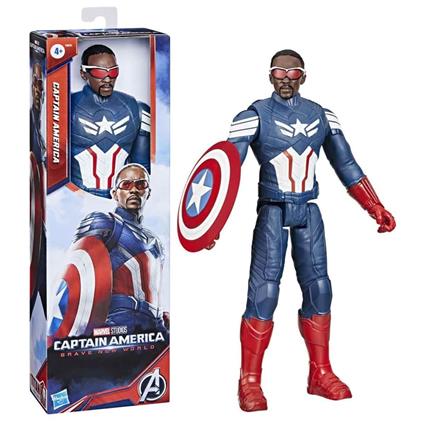 F9276 Marvel Titan Hero - Captain America Brave New World Aksiyon Figürü 30 Cm