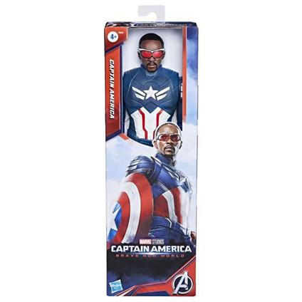 F9276 Marvel Titan Hero - Captain America Brave New World Aksiyon Figürü 30 Cm