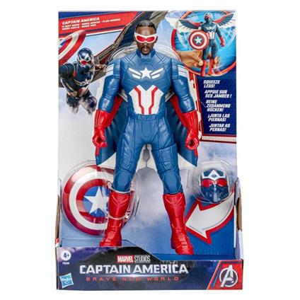 F9298 Marvel - Captain America Brave New World Flight Mode Aksiyon Figürü 30 Cm
