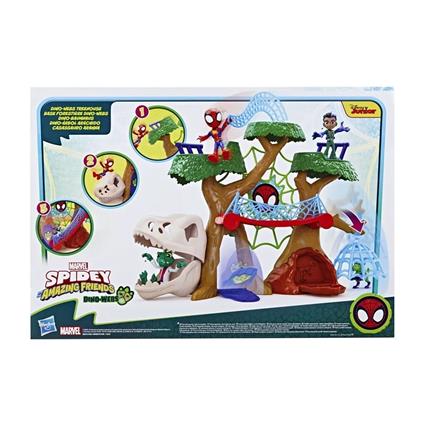 F9477 Spidey Ve İnanılmaz Arkadaşları - Dino Webs Ağaç Evi Set
