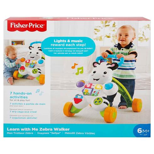 Fisher Price Melodili Zebra Yürüteç Dld80