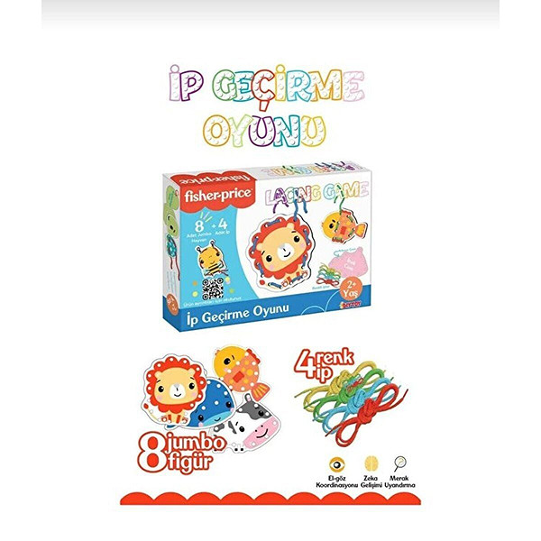 FP2748 Fısher Prıce İP Geçirme Oyunuc Lacıng Game