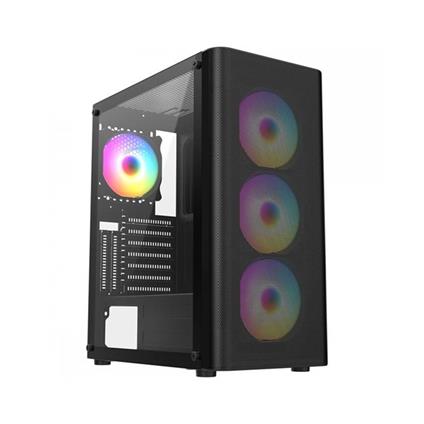 Frısby FC-9385G 550W 4X8120MM Fan Gaming Siyah Kasa