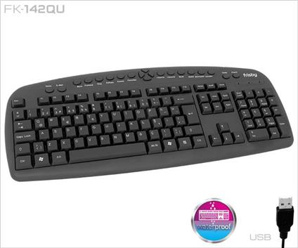Frısby FK-142QU Usb Q TR MM Siyah Kablolu Klavye