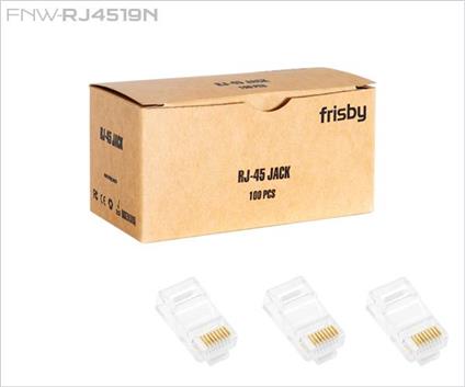 Frısby Fnw-RJ4519N RJ45 Cat5 Utp 100 Adet Konnektor