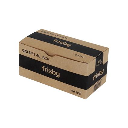 Frısby Fnw-RJ4520N Cat6 RJ45 Utp Konnektör 100 LÜ Kutu