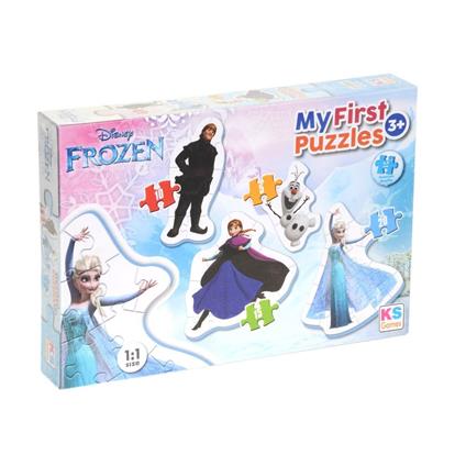 Frz10304 Frozen MY Fırst Puzzles 4 IN 1