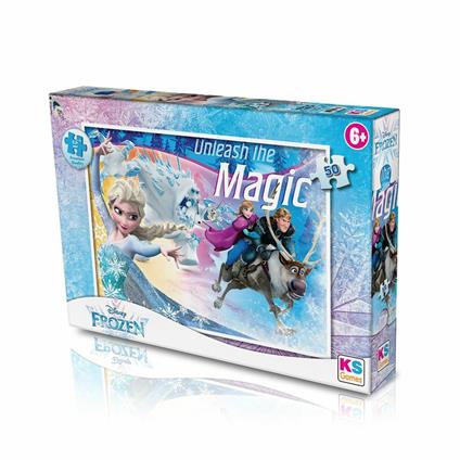 Frz709 Frozen 50 Parça Çocuk Puzzle -KS Puzzle