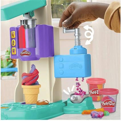 G0028 Play-Doh Gökkuşağı Dondurma Makinesi Oyun Seti+3 Yaş
